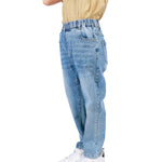 Washed Jeans Classic Pants for Boys Image