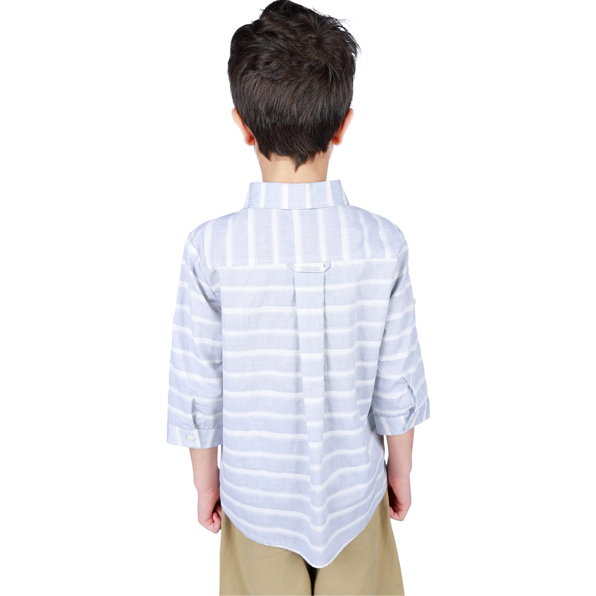 Striped Classic Shirt for Boys Image