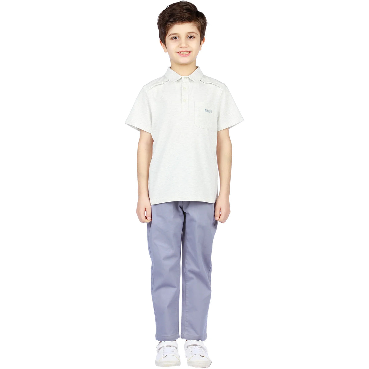 Printed Classic Polo Shirt for Boys Image