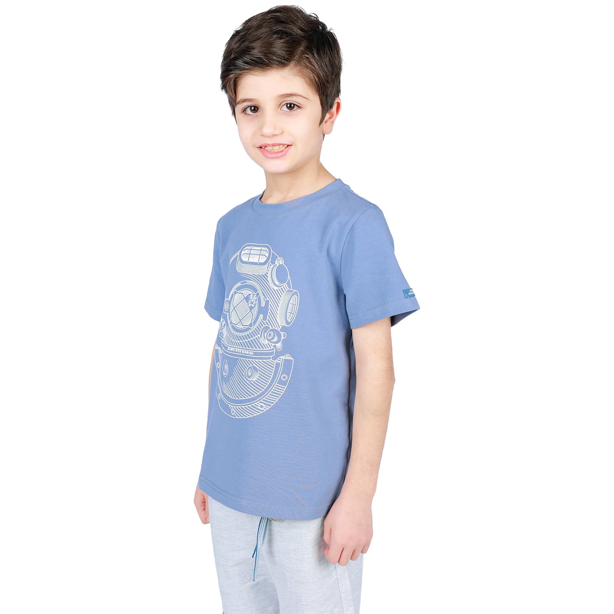 Printed Classic T.Shirt for Boys Image