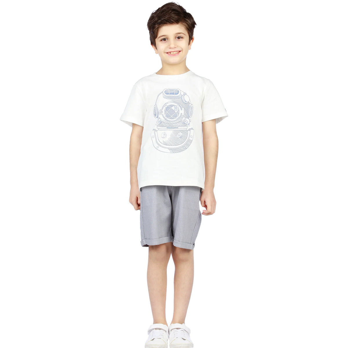 Printed Classic T.Shirt for Boys Image