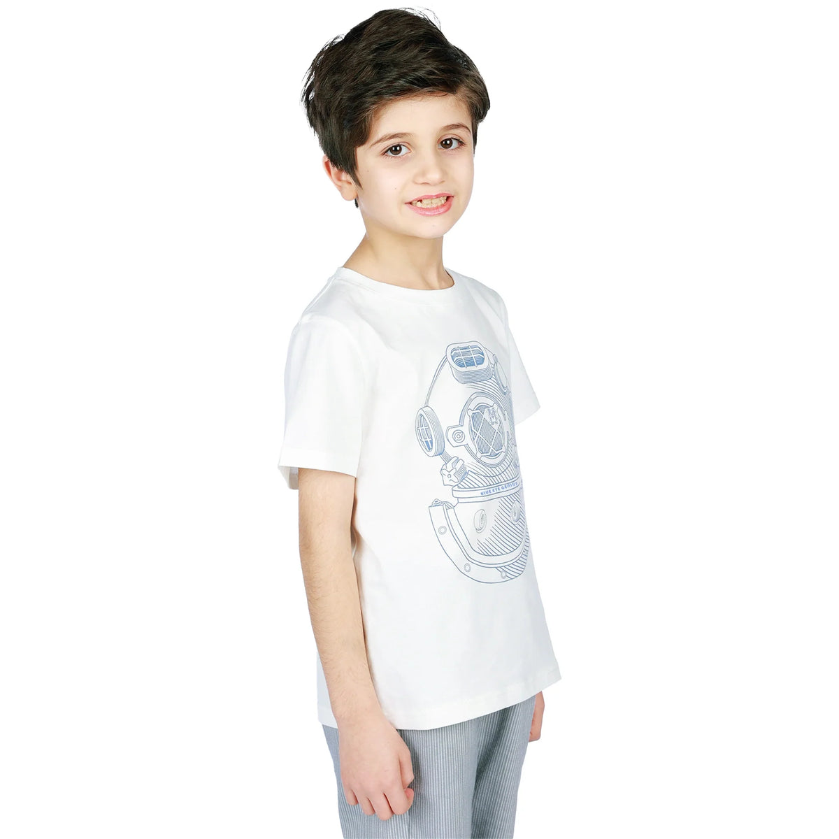 Printed Classic T.Shirt for Boys Image