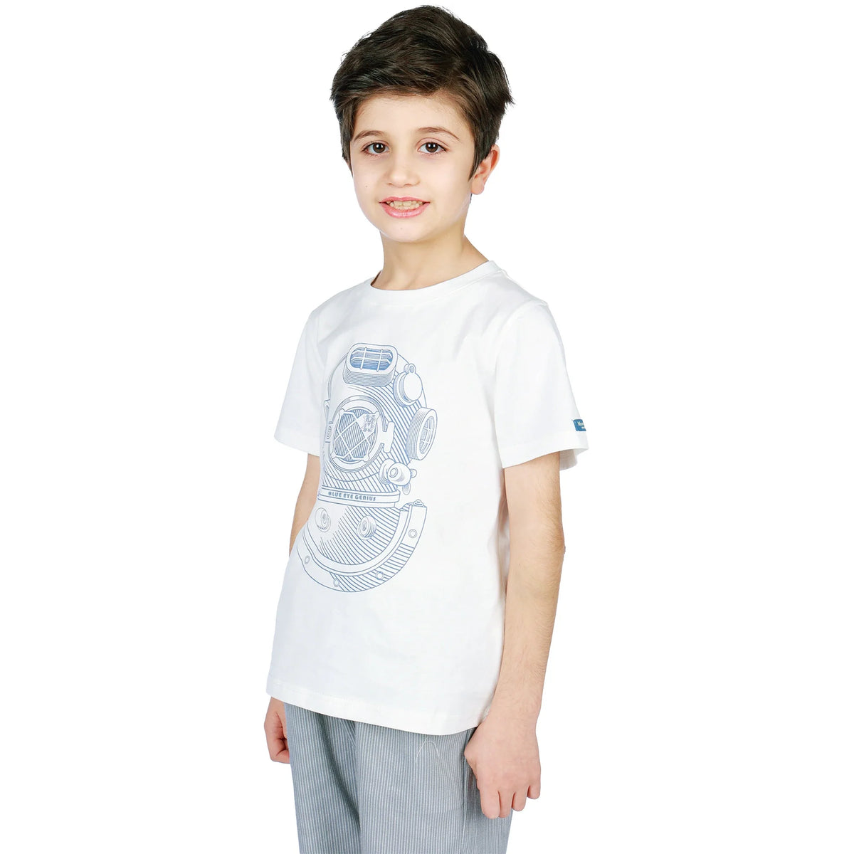 Printed Classic T.Shirt for Boys Image