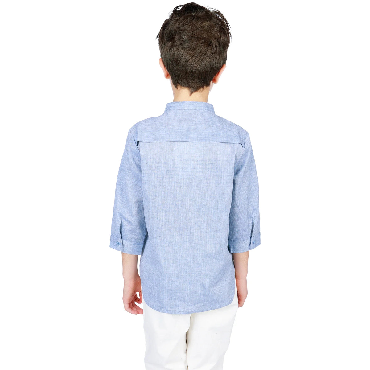 Jacquard Classic Shirt for Boys Image