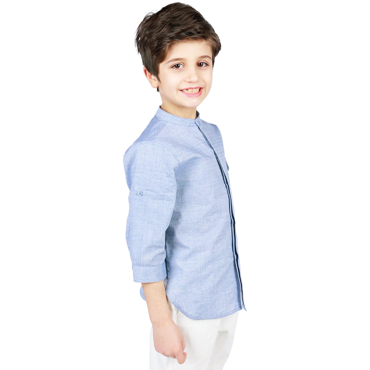 Jacquard Classic Shirt for Boys Image