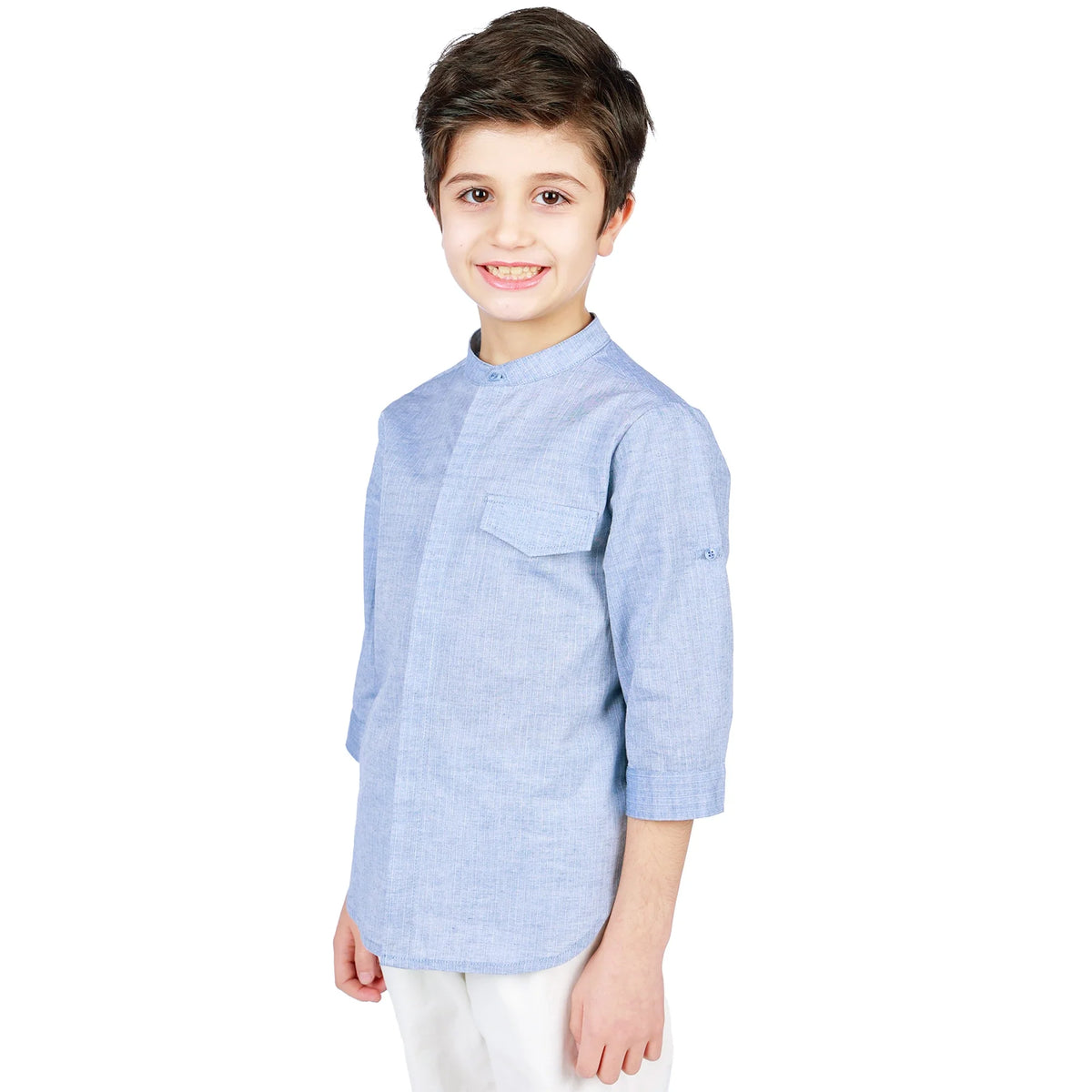 Jacquard Classic Shirt for Boys Image