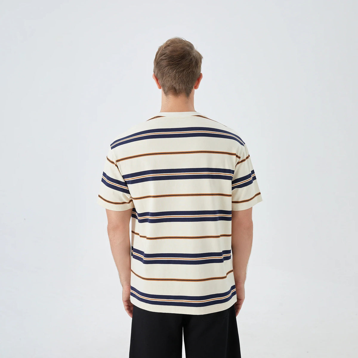 Striped Street Look T.Shirt for Men Image