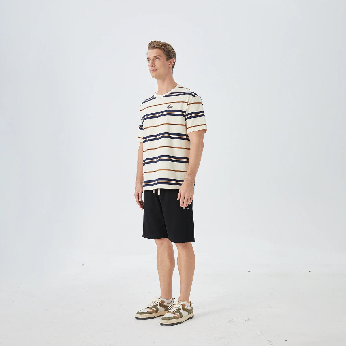 Striped Street Look T.Shirt for Men Image