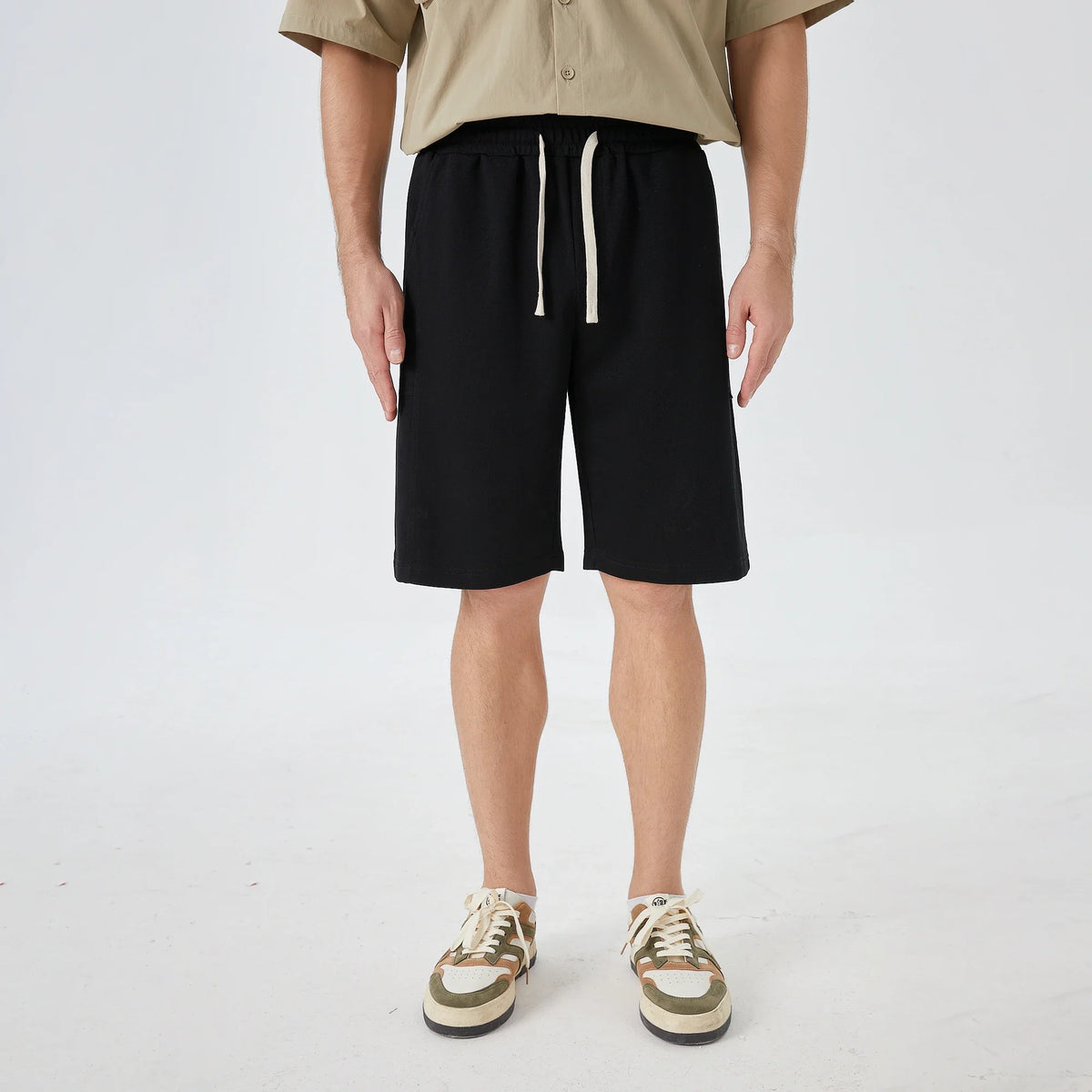 Badge Street Look Shorts for Men