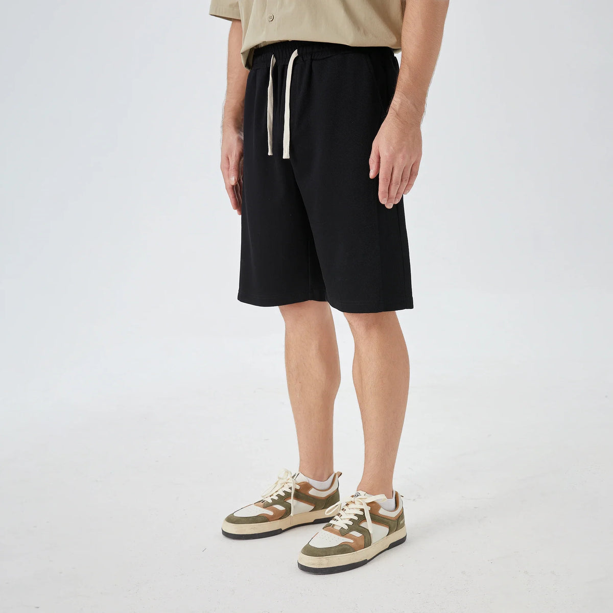 Badge Street Look Shorts for Men