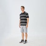 Striped Street Look Polo Shirt for Men Image