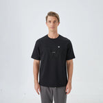 Printed Street Look T.Shirt for Men Black Image