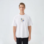 Printed Street Look T.Shirt for Men White Image