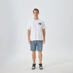 Washed Jeans Street Look Shorts for Men Image