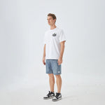 Washed Jeans Street Look Shorts for Men Image