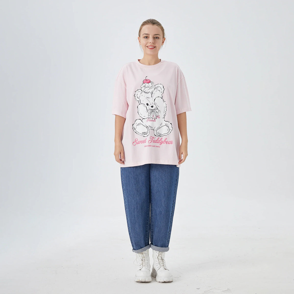 Printed Street Look T.Shirt for Women Image