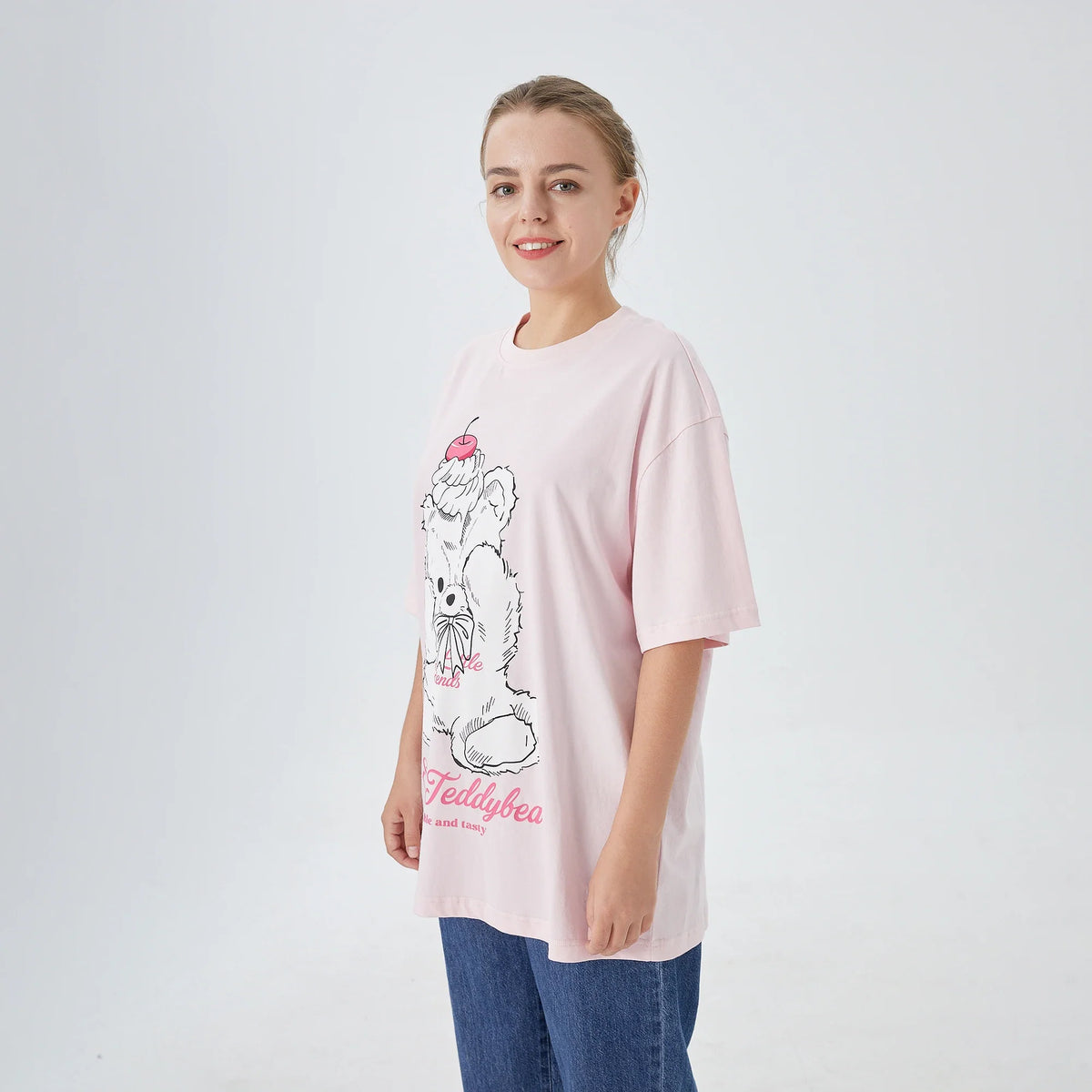 Printed Street Look T.Shirt for Women Image