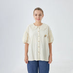 Floral Street Look Shirt for Women Off White Image