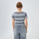 Striped Street Look Sweater for Women Image