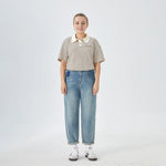 Striped Street Look Polo Shirt for Women Image