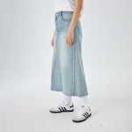 Washed Jeans Street Look Skirt for Women Image