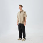 Color Blocked Street Look Polo Shirt for Men Image