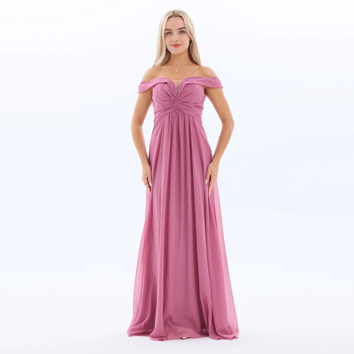 Plain Evening Dress for Women