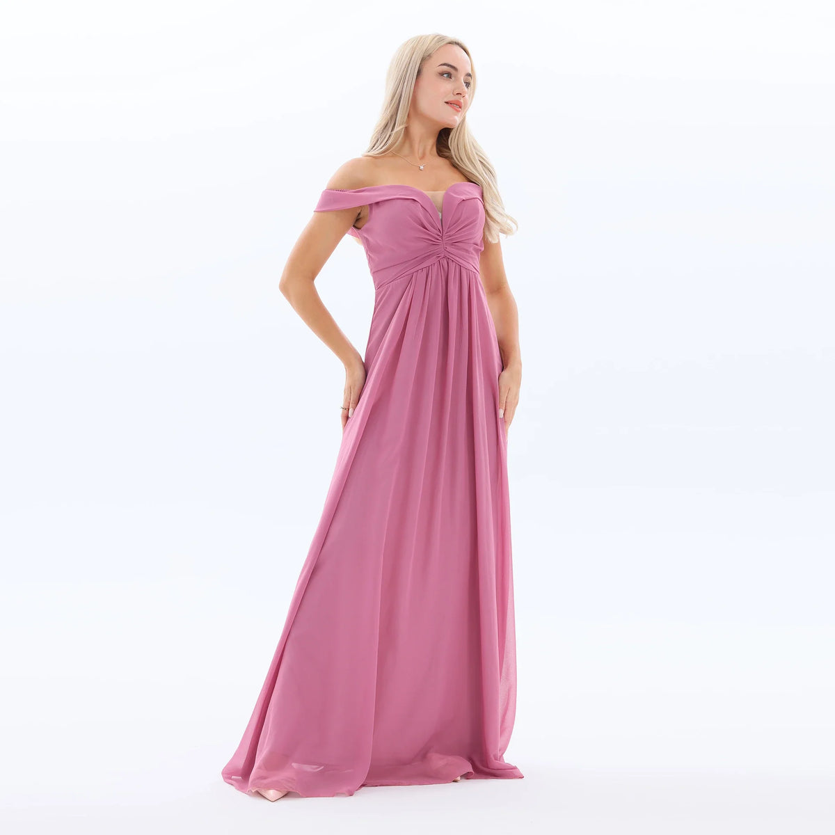 Plain Evening Dress for Women