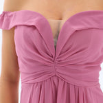 Plain Evening Dress for Women Image