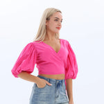 Plain Fashion Blouse for Women Image