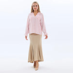 Jacquard Fashion Blouse for Women Image