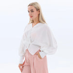 Plain Fashion Blouse for Women Image