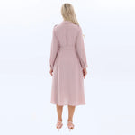 Plain Fashion Dress for Women Image