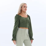 Quilting Fashion Blouse for Women Image