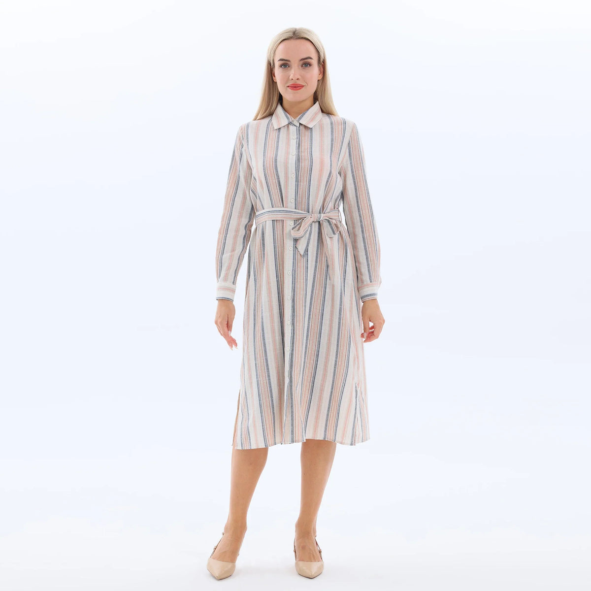 Striped Fashion Dress for Women