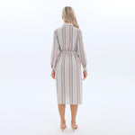 Striped Fashion Dress for Women Image