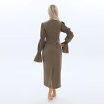 Plain Fashion Dress for Women Image