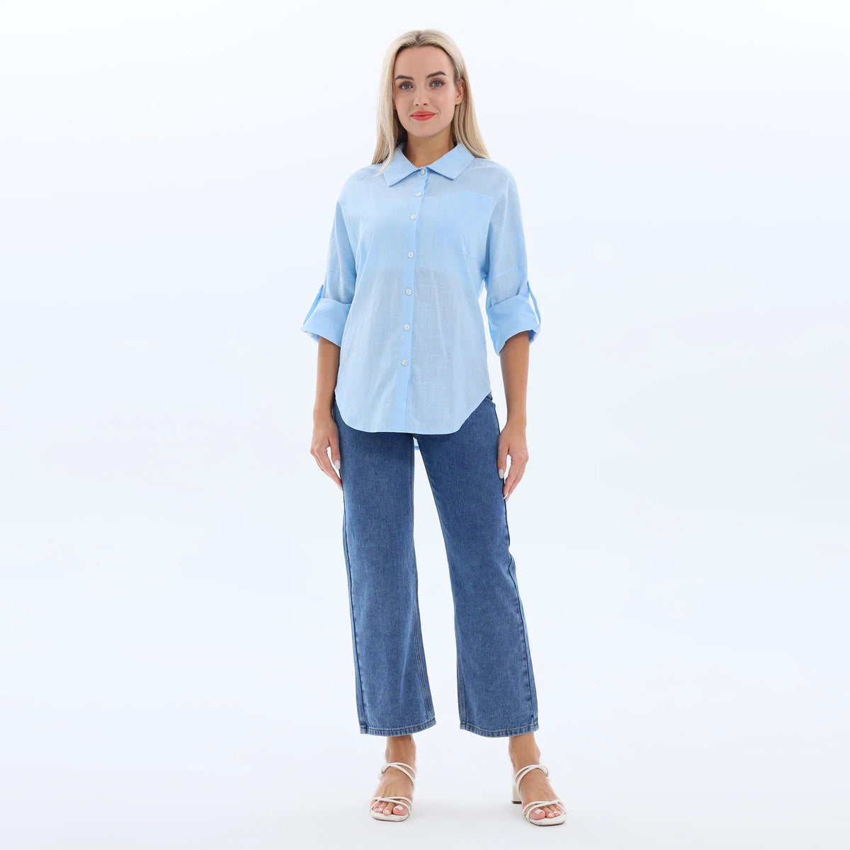 Plain Fashion Shirt for Women