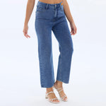 Washed Jeans Fashion Pants for Women Image