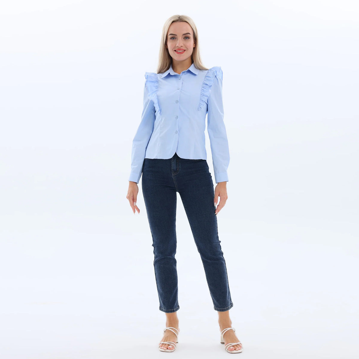 Plain Fashion Shirt for Women