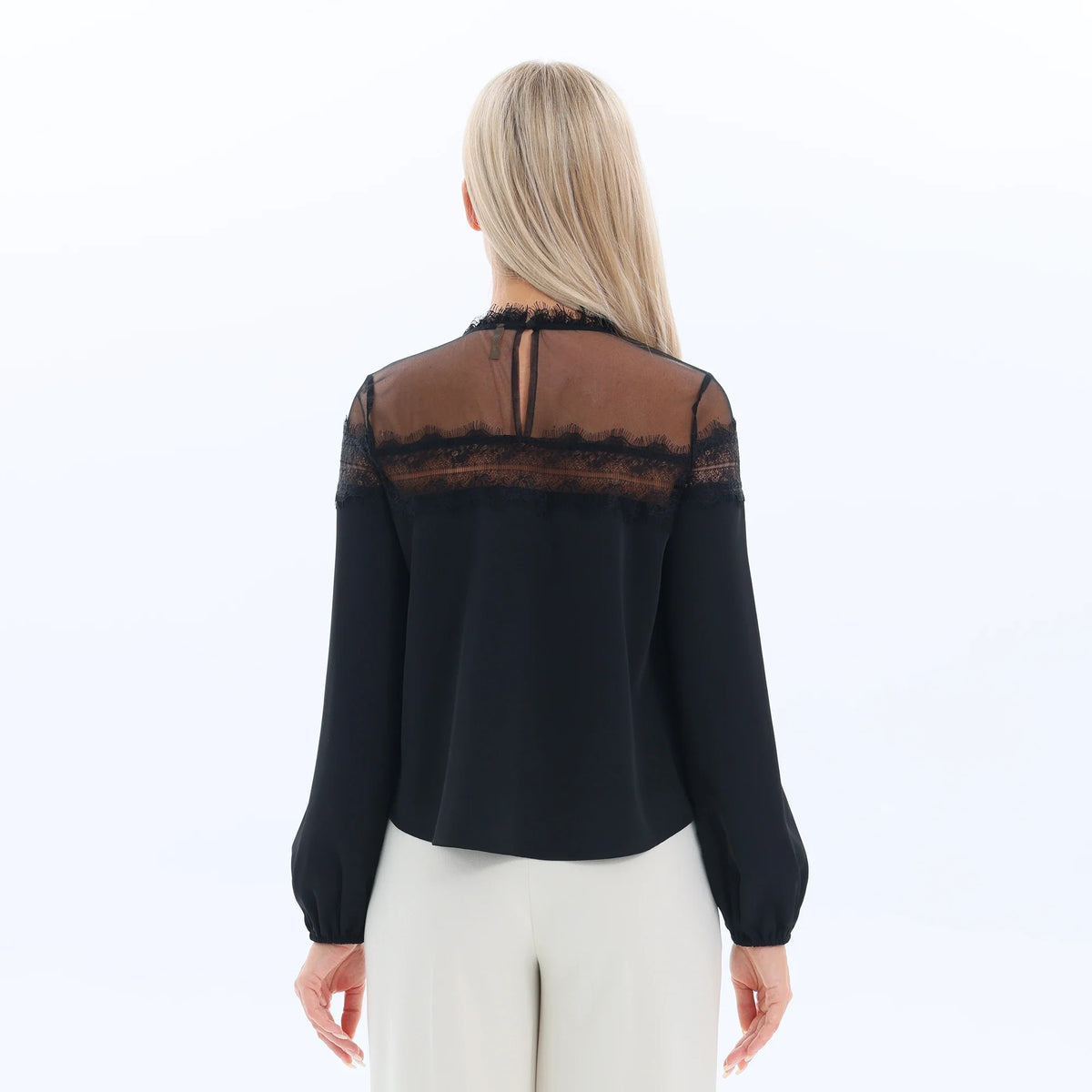 Laced Fashion Blouse for Women Image