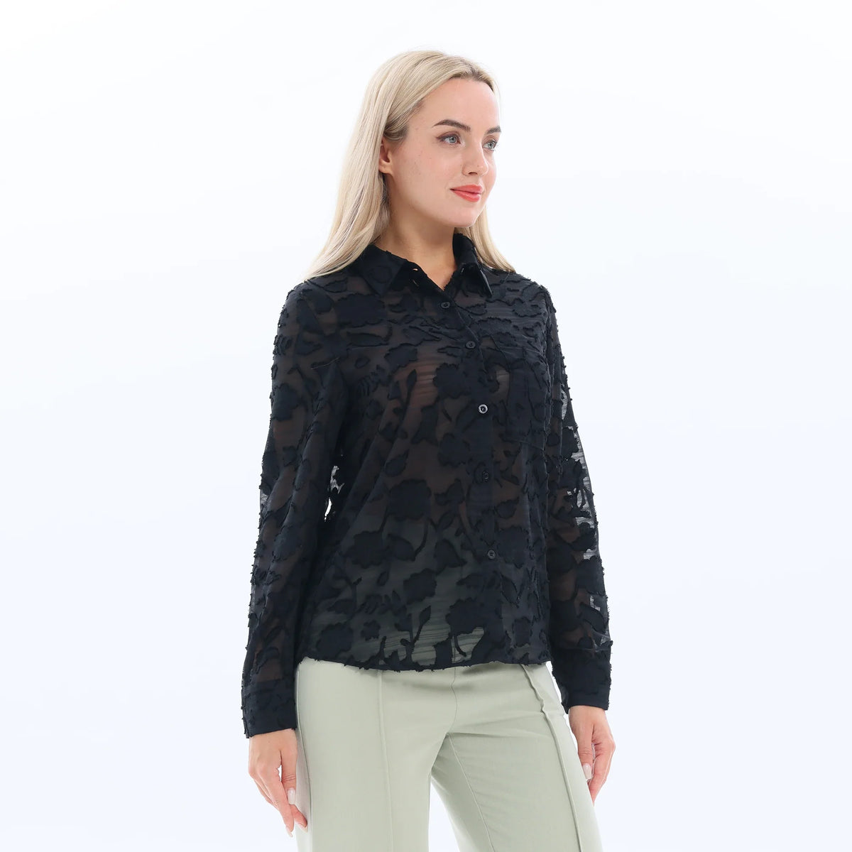 Laced Fashion Shirt for Women