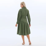 Plain Fashion Dress for Women Image