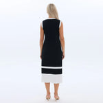 Color Blocked Fashion Dress for Women Image