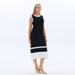 Color Blocked Fashion Dress for Women Image