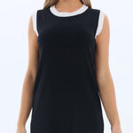 Color Blocked Fashion Dress for Women Image