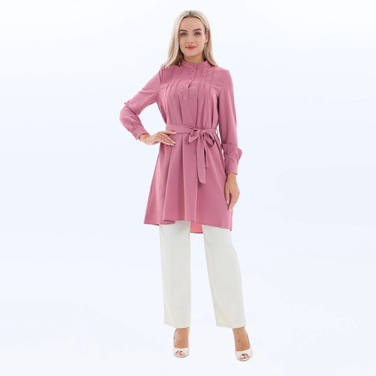 Plain Hijab Blouse for Women Image