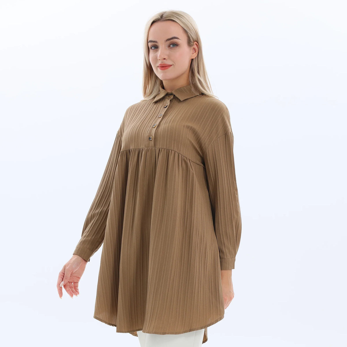 Plain Hijab Blouse for Women Image