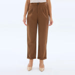 Brown Plain Hijab Pants for Women Image