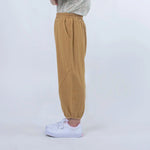 Plain Linen Pants for Girls Image
